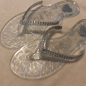Bebe pool side slippers